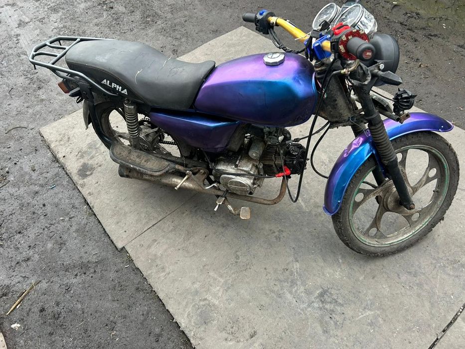 Продам мотоцикл альфа 110 кубов