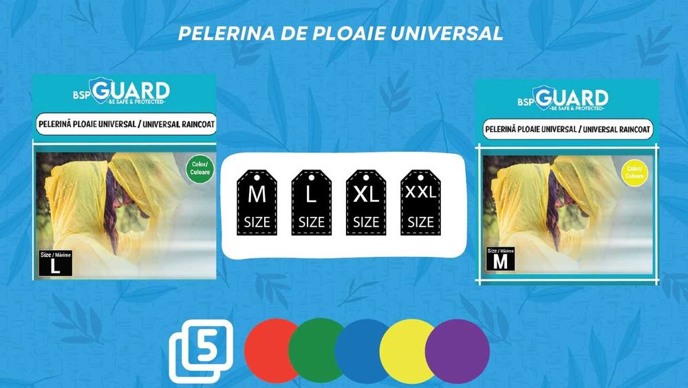 Pelerine ploaie, veste reflectorizante, ochelari protectie BSP Guard