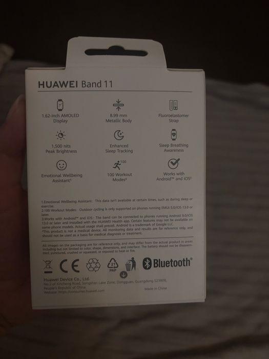 Huawei band 11 часы