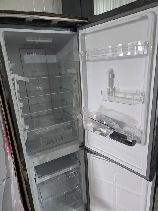 Нов хладилник с фризер Muhler NFC185WE, No Frost