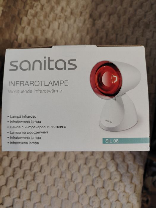 Нова инфрачервена лампа Sanitas 100 W
