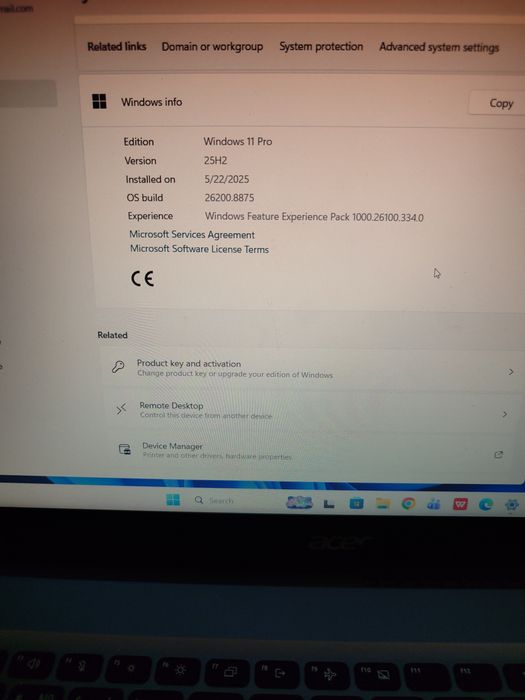 Laptop Acer sotiladi