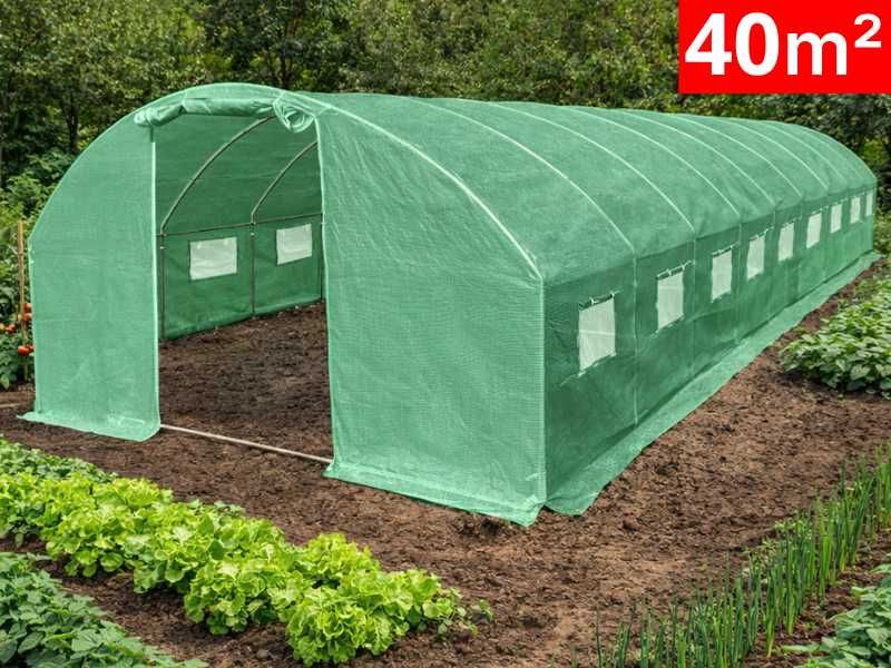 Оранжерии от армиран полиетилен и метална конструкция 10, 13.5 18 24кв