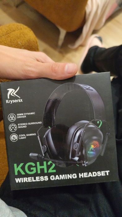Căști wireless gaming krysenix kgh2 noi
