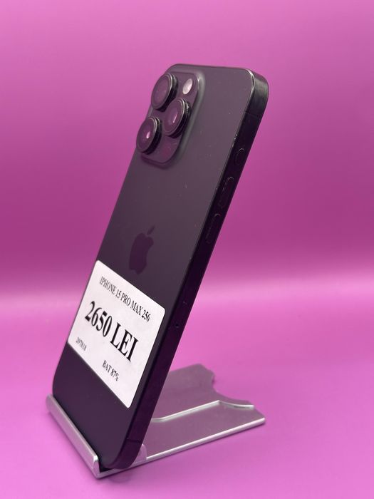 Iphone 15 pro max 256gb•Amanet Matei Margeanului•2978