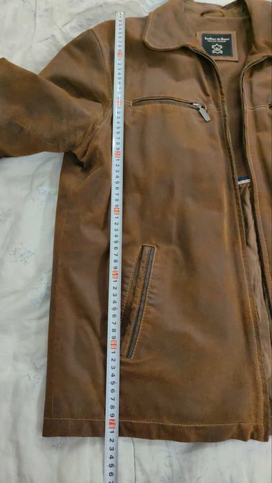 Мъжко кожено яке Tailor and Son  L / XL от Телешка кожа размер XL