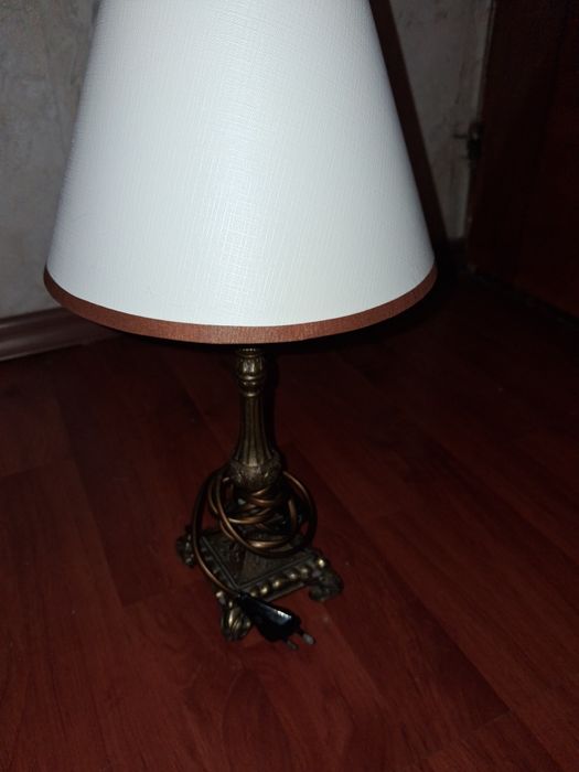 Нощна  месингова лампа