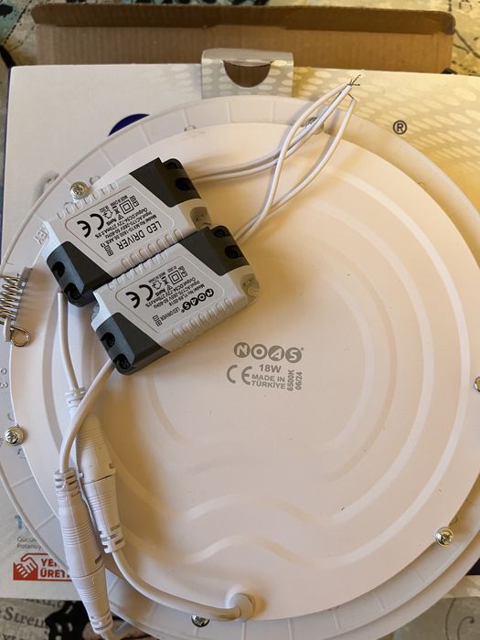 Лед осветление 18 вата 4 броя