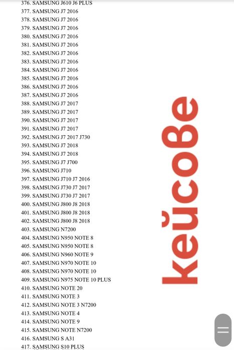 Кейсове 480 броя за телефони промоция