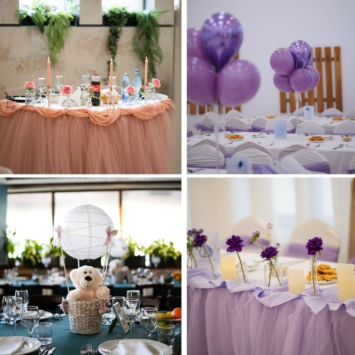 Decor botez , majorat