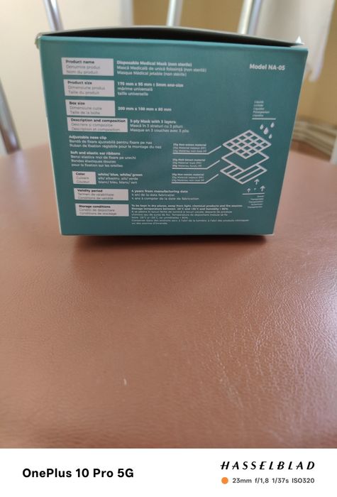 Vând 2cutii măști medicale protecție tristrat