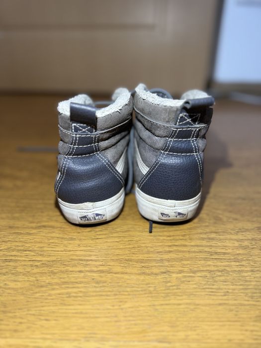 Vans Sk8-Hi 38 Gri / Căptușiți – Stare Foarte Bună