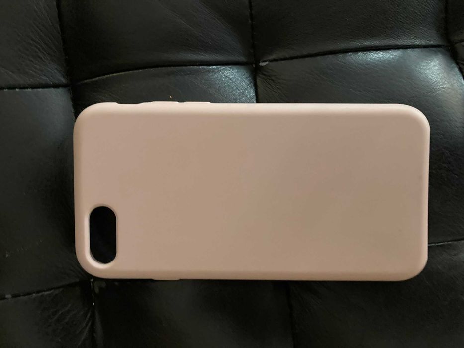Husa roz baby pink fina noua open box pt iPhone 8 si SE 2020