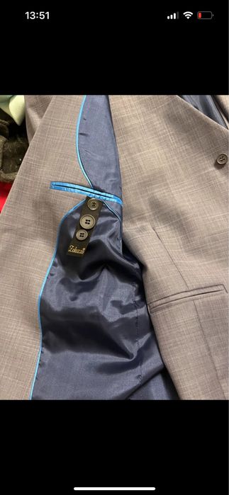 Costum 3 piese marimea 50 80% lana