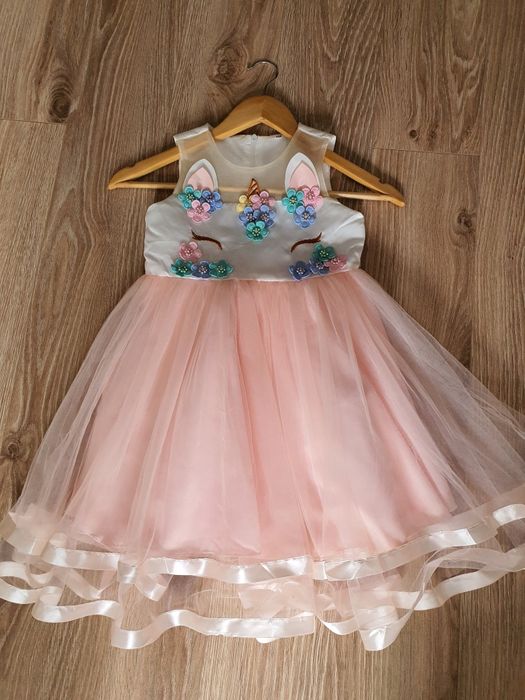 Rochie fete 4-6 ani elegantă