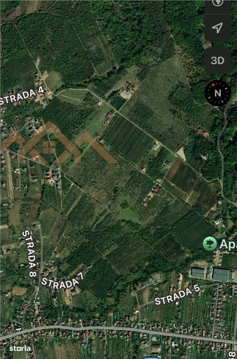 Teren intravilan cu toate utilitatile, zona Dura