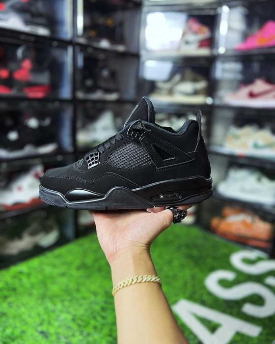 Jordan 4 BLACK-CAT - Noi cu eticheta ( verificare colet )