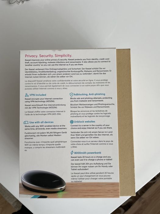 VPN преносима Wifi точка за достъп