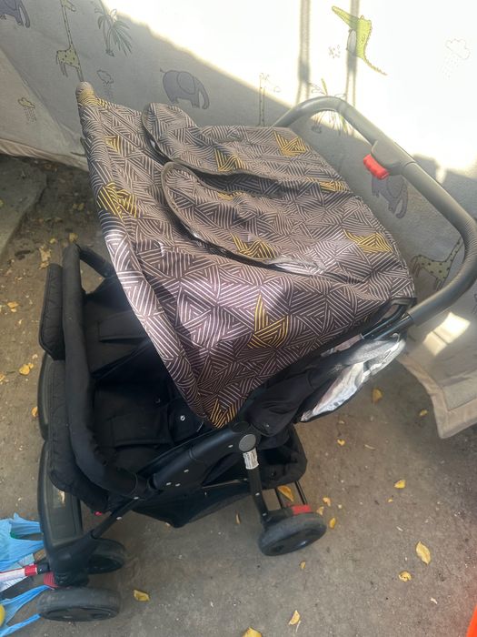 Vand carucior dublu copii