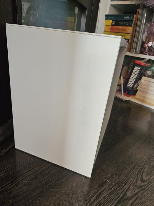 Etajera eket gri albastra/ alba 35x35x25