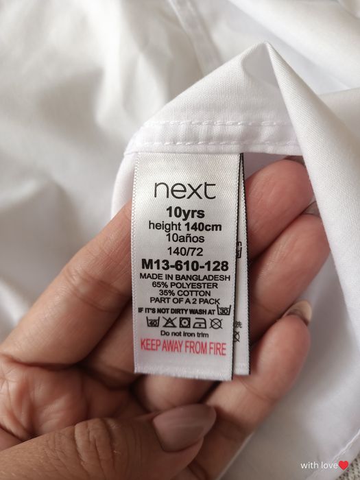 Рубашки школьные на 9 лет