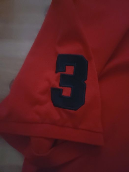 поло красное Ralph Lauren