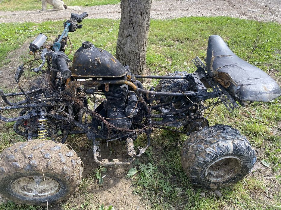 Vand atv 200cc 4t incendiat