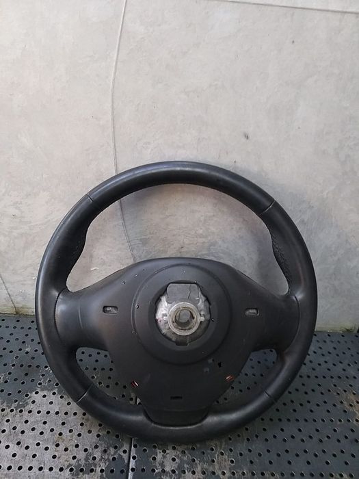 Volan piele in 3 spite cu comenzi renault captur 1 j5 h5 484000110r 632987400b 631651100b