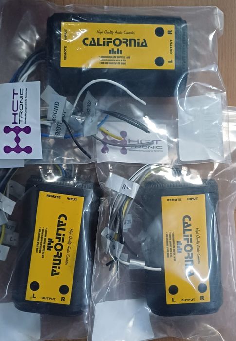 Adaptor Convertor HI LOW Subwoofer Auto Statie Auto Filtru HI LOW
