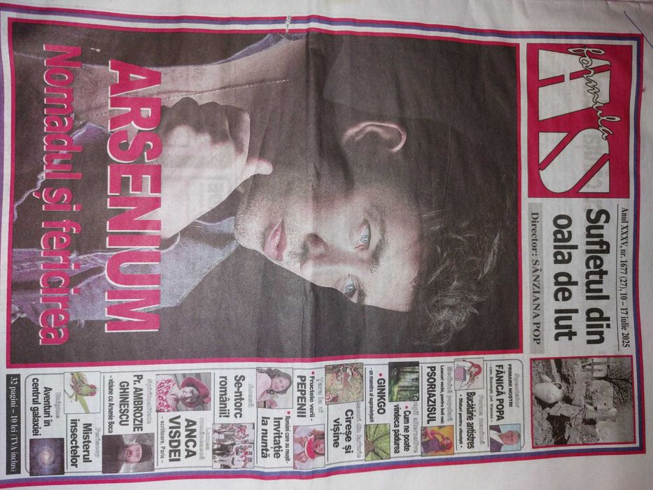 Revista Formula As cu Arseniul o-zone pe coperta