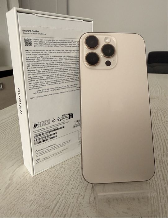 iPhone 16 PRO MAX de 256 GB cu 96% Bateria