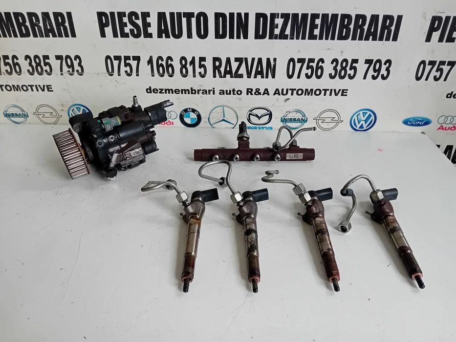 Kit Injectie Injectoare Injector Dacia Duster Logan Lodgy Sandero 1.5 Dci E5 H8200704191 166008052R
