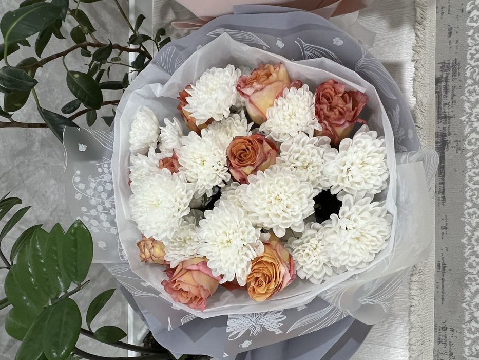 Цветы свежие букеты