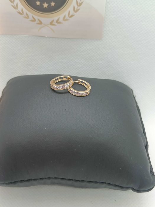 Cercei aur copii 14K 1.50g (Ag16 Moldova b33737) - Garantie 2 ani!