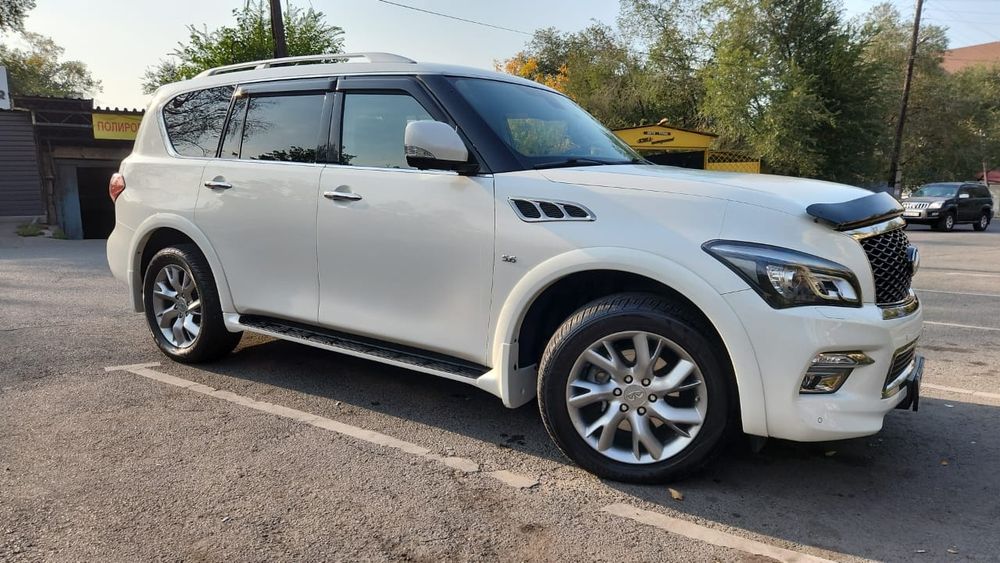 QX80 2015год все опции