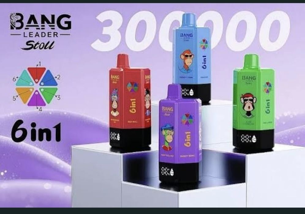 Pachet 2 Bucati Vape 300.000 Puffs 6 Arome Reincacabil Display
