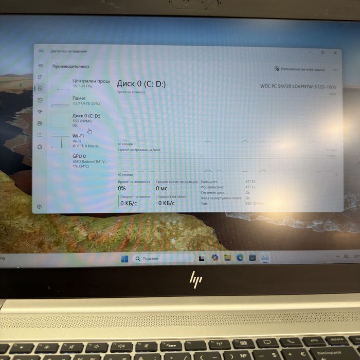 Hp Elitebook 755 G5 Ryzen 7 512/16