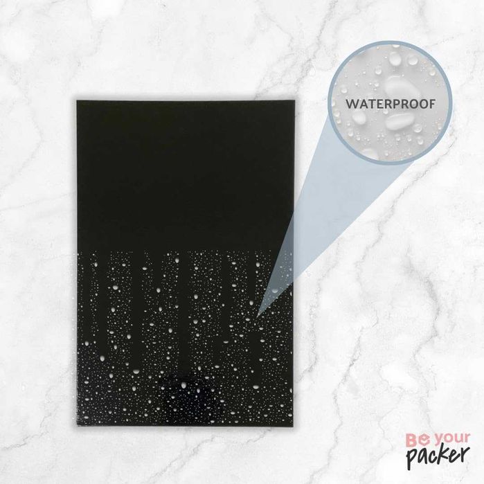 Квадратна Подложка от мукава, Двулицева, Златист/Черен 3 мм