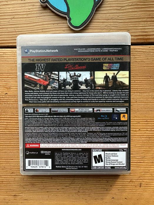 Grand Theft Auto IV & Episodes From Liberty City The Complete Edition GTA ГТА 3 отделни игри в един диск