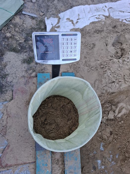 Песок в мешках от 450тг.