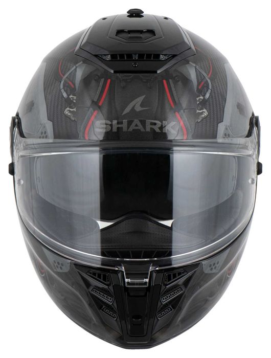 Мото Каска мотор  SHARK SPARTAN RS CARBON XBOT Black/Red/Silver