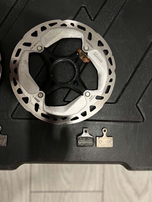 Set diacuri placute Shimano 160mm