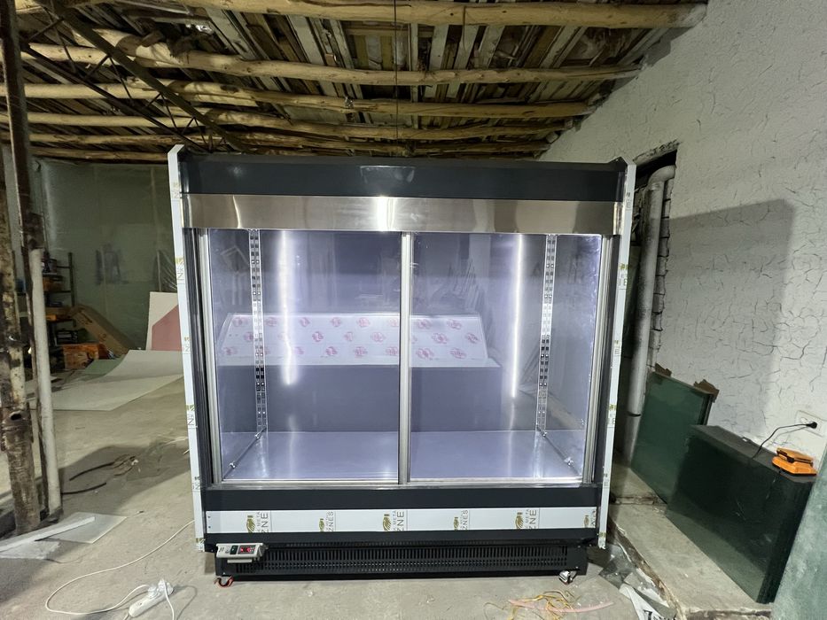 витрина холодильник горка