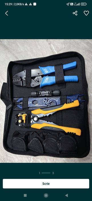 Clește set pentru montaj panouri fotovoltaice 200 lei