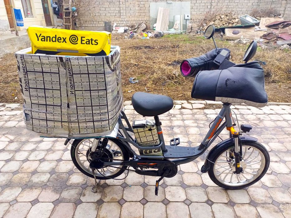 Elektro Velosiped 3 Batareyka Bilan Bonvi 48 v sotiladi