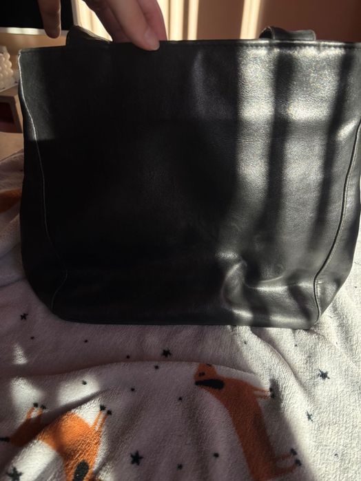 Голяма Дамска чанта естествена кожа