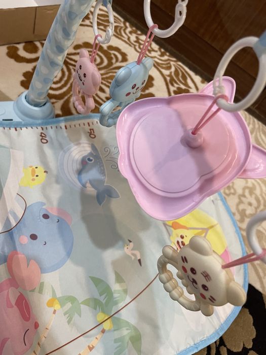 Развивающий музыкальный коврик для малышей