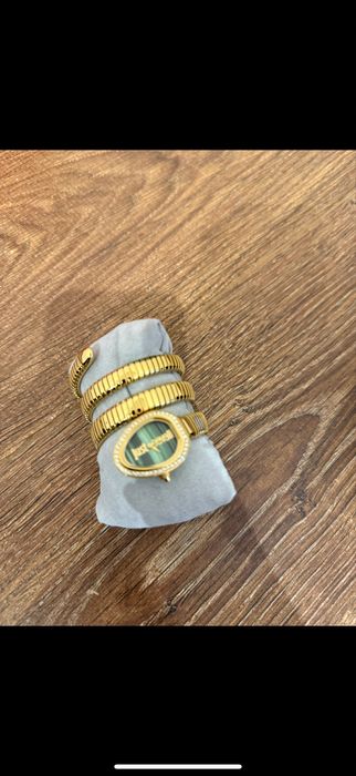 Ceas Just Cavalli, brățară tip șarpe (auriu)