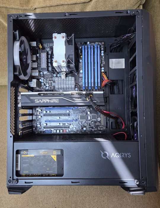 PC Gaming – i7 /12 gb/ RX 580 8GB / SSD + HDD – Sistem Complet