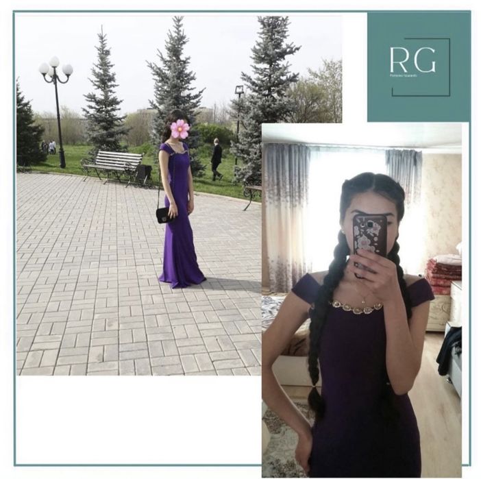 Вечернее платье рыбка